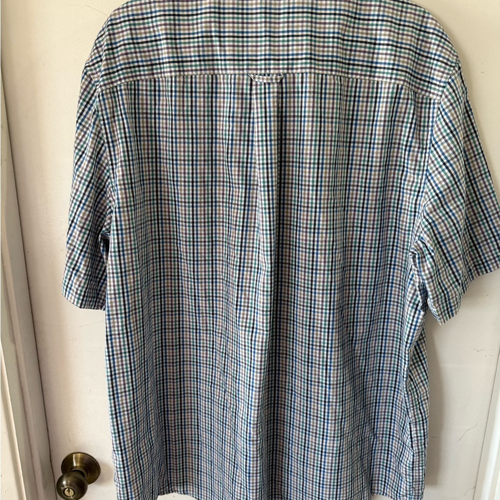 Chaps Men’s Button Down Multi Colored Plaid Shirt… - image 7